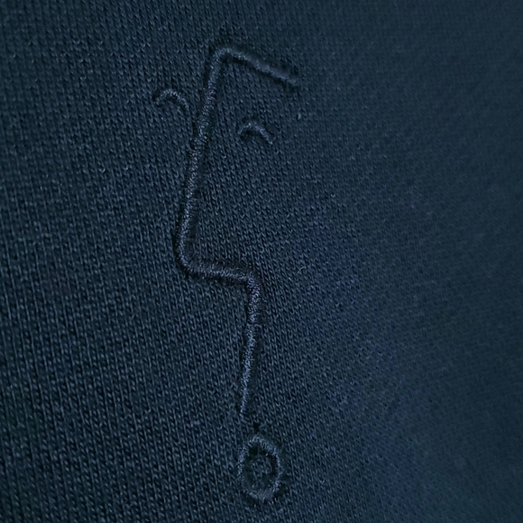 Grey Jason Wu Asymmetrical Oversized Cold Shoulder Satin Trim Sweatshirt - Picture 4 of 15